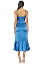 view 3 of 3 Mireya Dress in Cobalt Wave