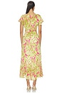 view 3 of 3 Daisy Swirl Ivey Dress in Pink Amethyst Multi