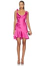 view 1 of 4 MINIVESTIDO GANESSA in Fuchsia