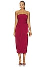 view 1 of 3 Rosine Dress in Berrywine