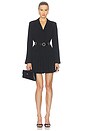 view 1 of 4 Belted Saule Dress in Black