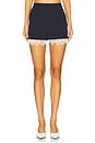 view 1 of 6 Roxie Short in Navy & Ivory