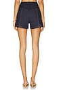view 4 of 6 Braided Gaelle Shorts in Navy & Indigo