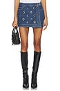view 1 of 6 Denim Marcia Skort in Tide