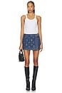 view 5 of 6 Denim Marcia Skort in Tide