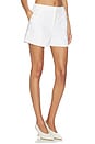 view 2 of 6 White Denim Susie Short in White