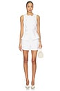view 5 of 6 White Denim Susie Short in White