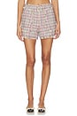 view 1 of 6 Wildflower Tweed Allen Short in Ivory Multi