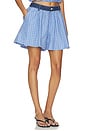 view 2 of 6 Madalyn Short in Bleu Crush & Ultramarine