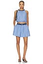 view 5 of 6 Madalyn Short in Bleu Crush & Ultramarine
