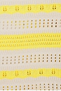 view 5 of 5 Elvire Knit Polo Pullover in Ivory & Golden Glow