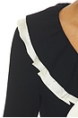 view 6 of 5 GILET MELINDA  in Black & Gardenia