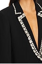 view 5 of 5 Rhinestone Chain Karlie Blazer in Black