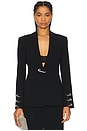 view 1 of 5 Rhinestone Pin Cheyenne Blazer in Black