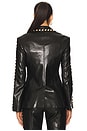view 3 of 4 Studded Milly Jacket in Black & Gold