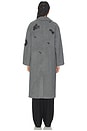 view 3 of 4 Crystal Ivy Gravis Coat in Heather Grey & Black