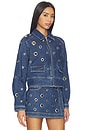view 3 of 5 Denim Harriet Jacket in Tide