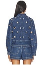 view 4 of 5 Denim Harriet Jacket in Tide