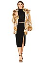 view 1 of 3 Windsor Fox Fur Coat in Natural Multi