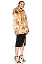 view 2 of 3 Windsor Fox Fur Coat in Natural Multi