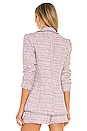view 4 of 5 Boucle Khloe Blazer in Pink Multi