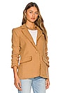 view 3 of 5 Boucle Khloe Blazer in Sahara
