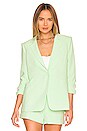 view 2 of 5 Crepe Khloe Blazer in Mint