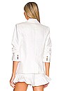 view 4 of 5 Denim Khloe Blazer in White
