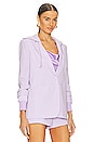 view 3 of 5 Hooded Khloe Jacket in Lilac Wine