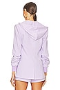 view 4 of 5 Hooded Khloe Jacket in Lilac Wine