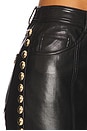 view 6 of 6 Studded Shailene Pant in Black & Gold