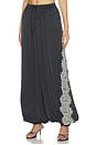 view 1 of 7 Esme Satin Verne Pant in Black