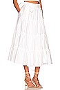 view 2 of 4 Jackie Skirt in White