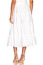 view 3 of 4 Jackie Skirt in White