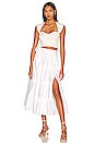 view 4 of 4 Jackie Skirt in White