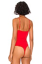 view 4 of 5 Marta Bodysuit in Chili Pepper
