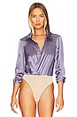 view 2 of 5 Adriel Bodysuit in Lilac Grey