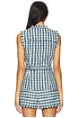 view 3 of 5 Matilda Tweed Reenee Vest in Navy Multi