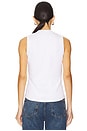 view 3 of 5 Sleeveless Beverly Top in White