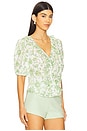 view 3 of 5 Ivy Paisley Seraphina Top in Ivory Multi