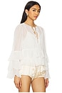view 2 of 4 Steffina Top in Ivory