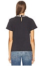 view 3 of 5 Necklace Washed Shrunken Tee in Washed Black