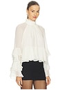 view 2 of 4 Skylah Top in Ivory
