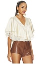 view 2 of 5 Mary Top in Gardenia