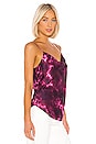 view 2 of 4 Tie Dye Marta Cami in Fig & Multi