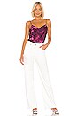 view 4 of 4 Tie Dye Marta Cami in Fig & Multi
