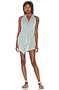 view 1 of 4 Wrap Mini Dress in Aqua