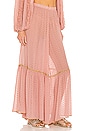 view 2 of 5 Wide Leg Embroidered Pants in Blush
