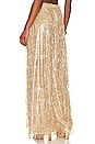view 3 of 5 PANTALON PAILLETTES in Gold