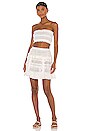 view 4 of 5 Macrame Fringed Skirt in White